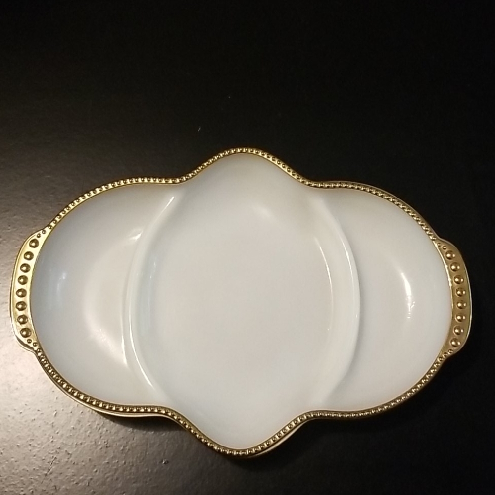 Anchor Hocking Fire King Ware Relish Dish